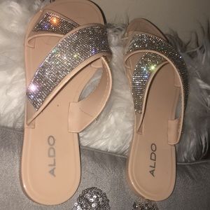 Tan Diamond Aldo Sandals